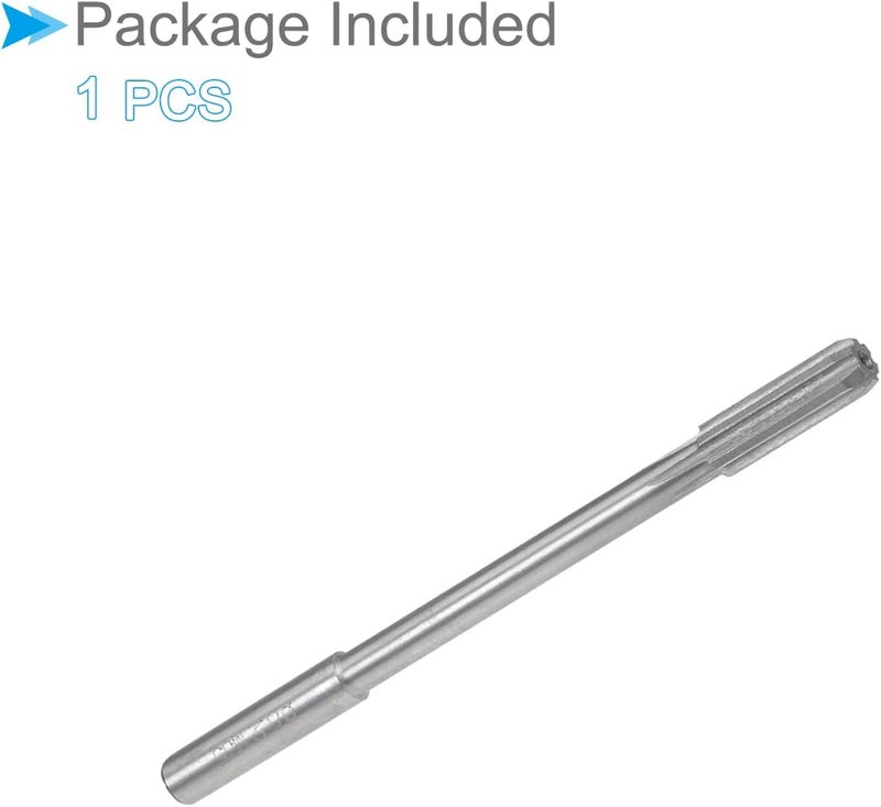 CoCud Machine Chucking Reamers, 6.2mm Diameter D4 Accuracy, M35 Cobalt High Speed Steel Straight Flutes Milling Cutter - (Applications: for Lathe Machine), 1-Piece - Image 5